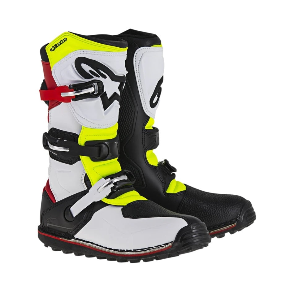 ALPINESTARS Boots Tech-T White / Red / Yellow / Black